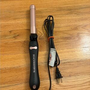 Beachwaver Black and Rose Gold 1” Curling Iron